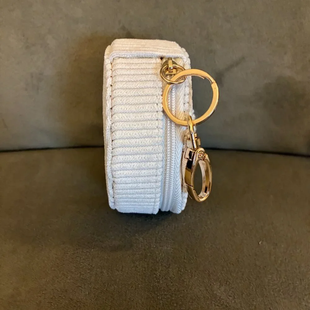 NWOT Altar'd State Corduroy Embellish Heart Pill Box - Picture 2 of 9